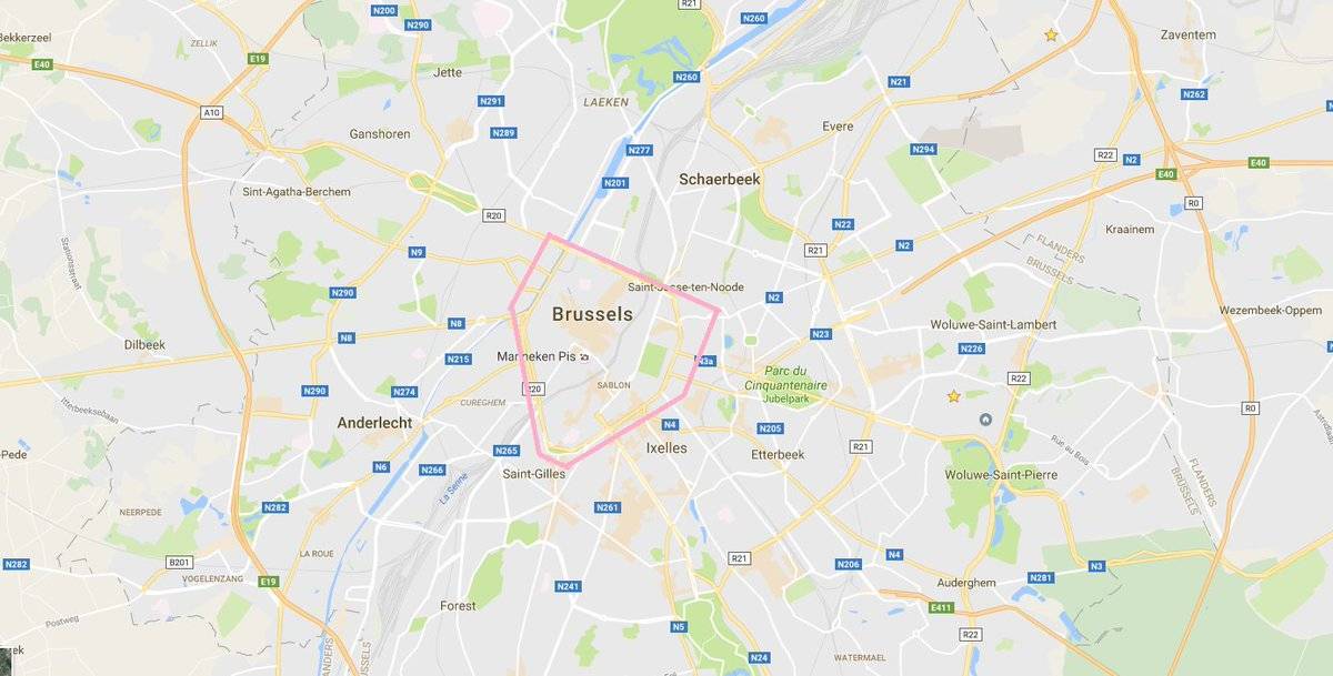 Брюссель: описание аэропорта, расположение, маршруты на карте