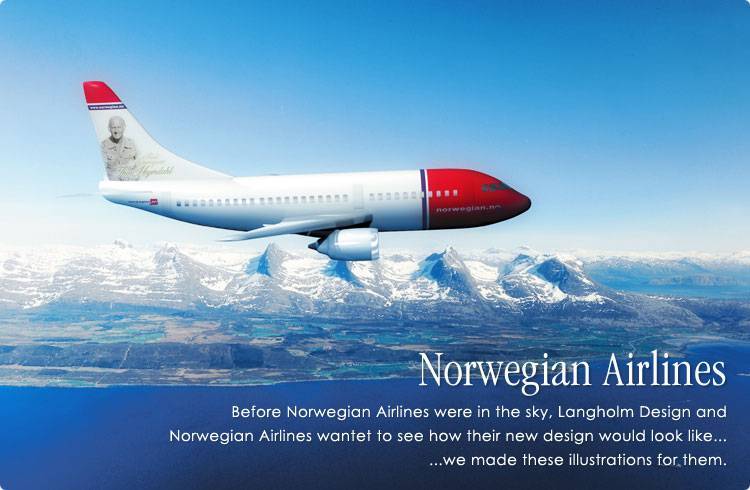 Авиакомпания Norwegian Air Shuttle (Norwegian Airlines, Норвежские Авиалинии)
