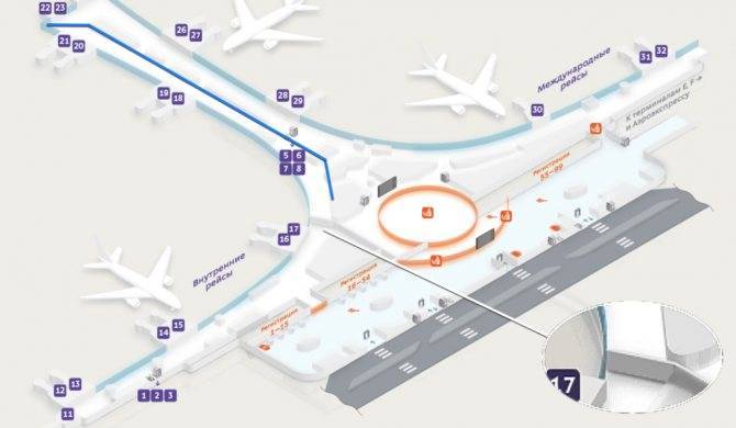 Карта аэропорта шереметьево — рассказываем по порядку