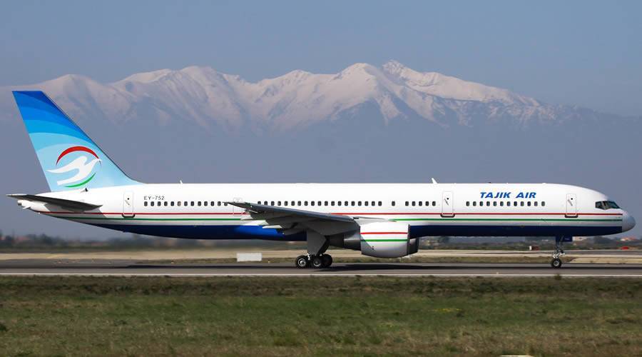 Авиакомпания tajik air (таджик эйр)