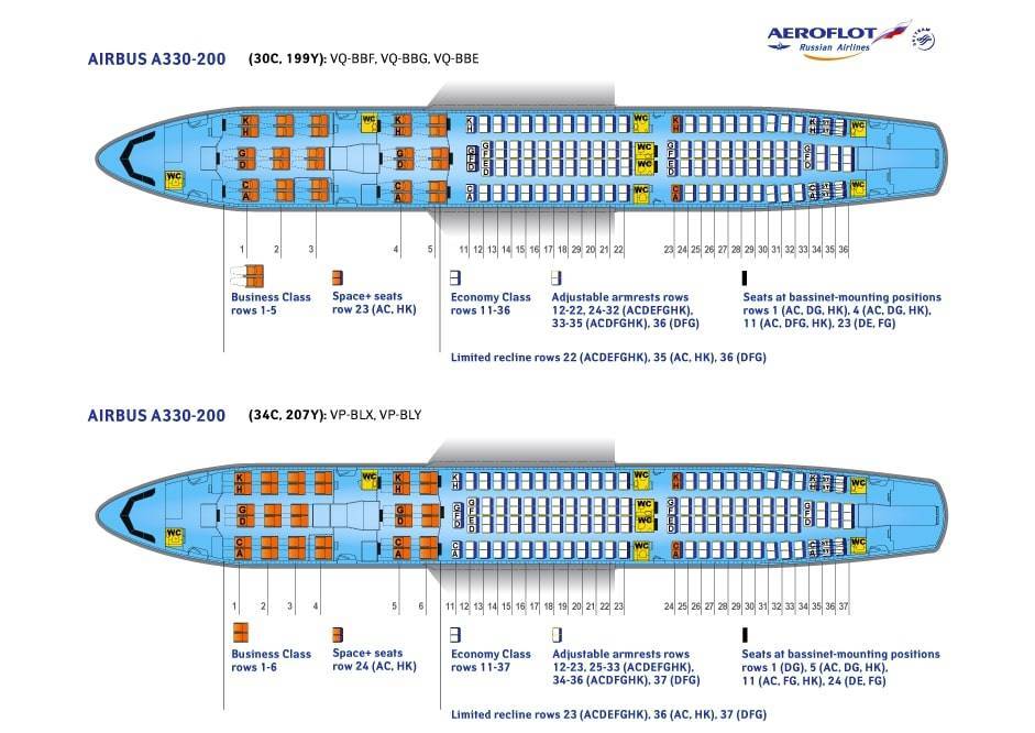 Airbus а330-300: обзор самолета, схема салона и лучшие места