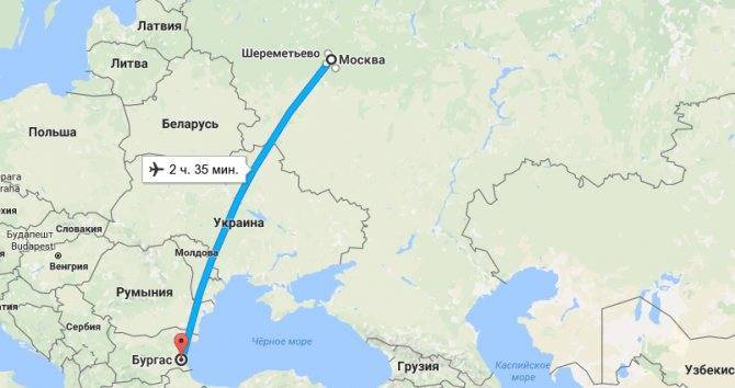 Сколько лететь до болгарии из москвы. прямые рейсы в бургас и варну из городов россии – сколько часов лететь.