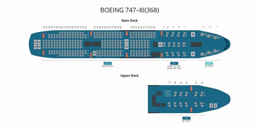 Боинг 737-800 аэрофлот: схема салона и лучшие места в самолете