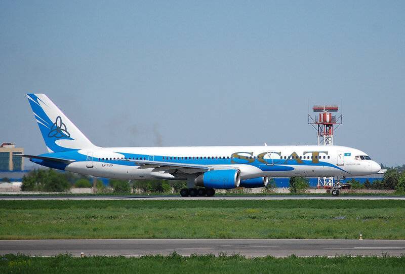 Авиакомпания scat (казахстан)