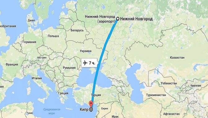 Сколько лететь до турции из москвы?