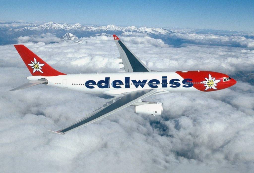 Швейцарская чартерная авиакомпания «edelweiss air»