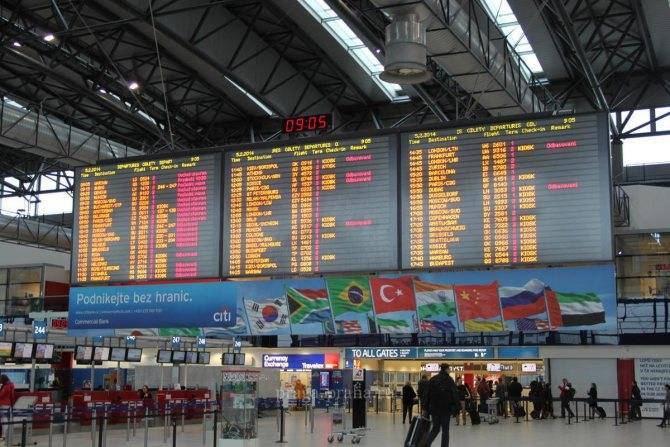Международный аэропорт праги имени вацлава гавела «рузыне»
