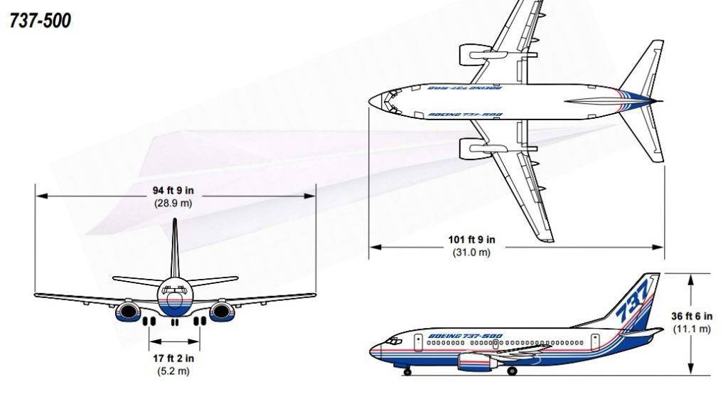 Боинг 737 500 - схема салона, лучшие места, характеристика