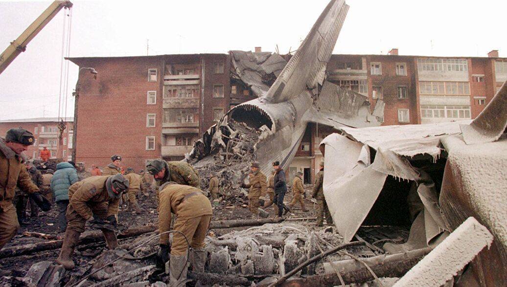 Катастрофа ан-124 в иркутске, 1997 год