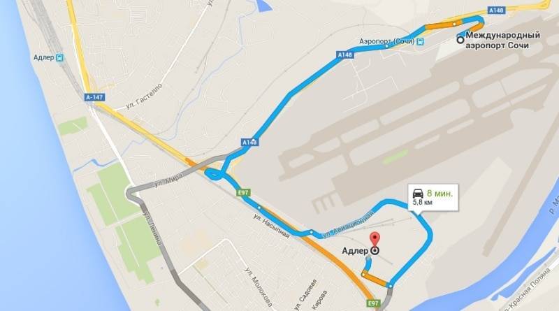 Аэропорт сочи на карте сочи адлер схема аэропорта