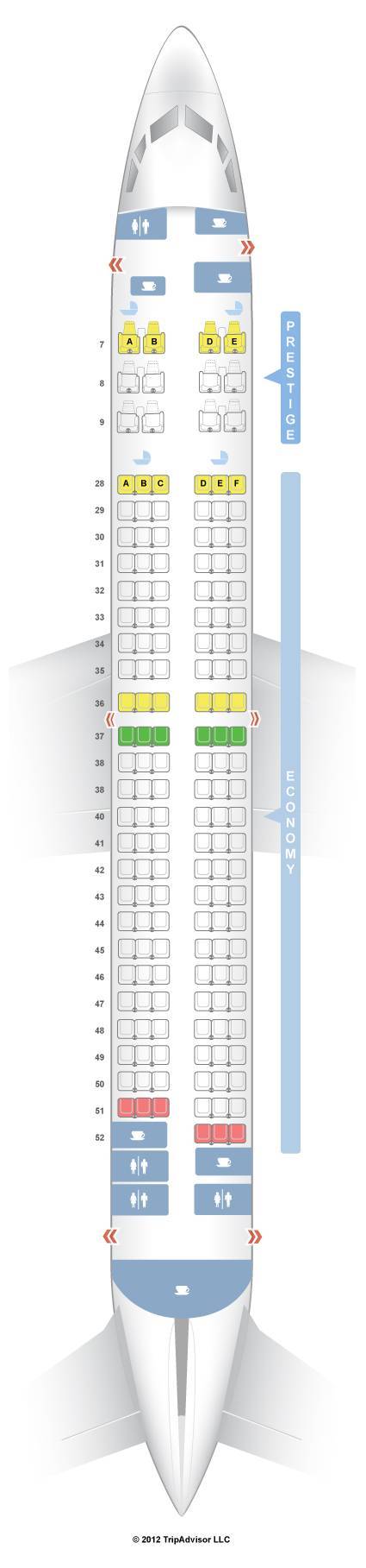 Схема салона боинг 737-900