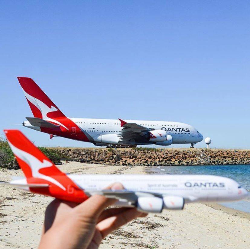 Флот qantas - qantas fleet