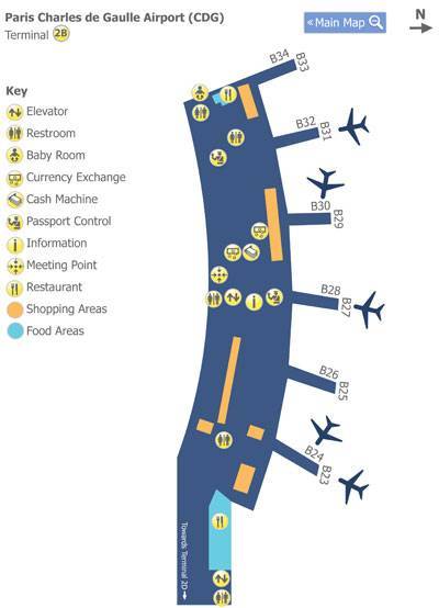 Аэропорты парижа: основная информация, схемы