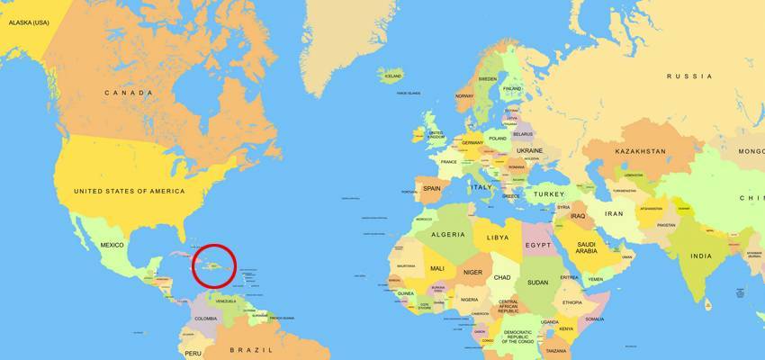 Все о доминикане: где находится доминикана на карте мира?