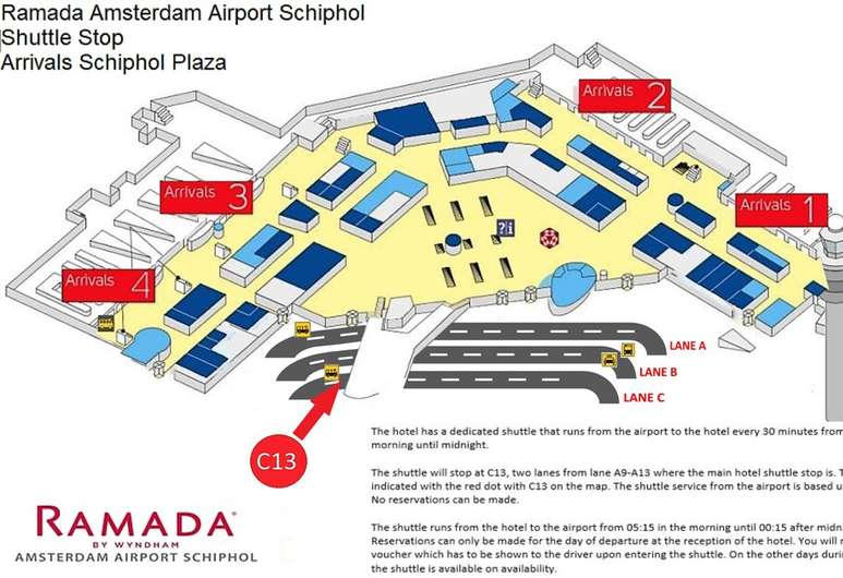 Аэропорт амстердама (схипхол): как добраться