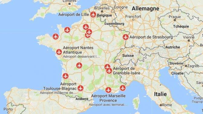 Все аэропорты парижа: шарль-де-голль, орли, бове