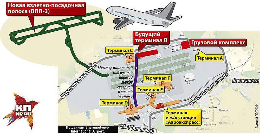Как добраться на метро в аэропорт шереметьево?