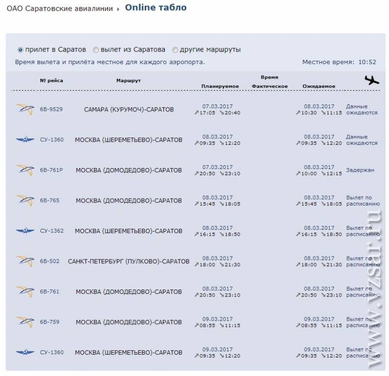 Online табло аэропорта центральный (саратов) вылет, расписание самолетов отправление | онлайнтабло.рф
