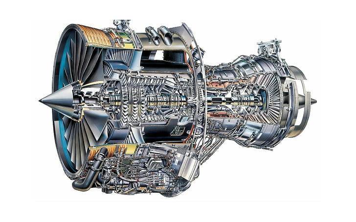 Газотурбинный двигатель. фото. строение. характеристики. 