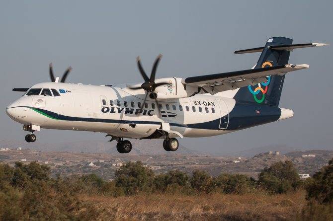 Греческая региональная авиакомпания «olympic air»