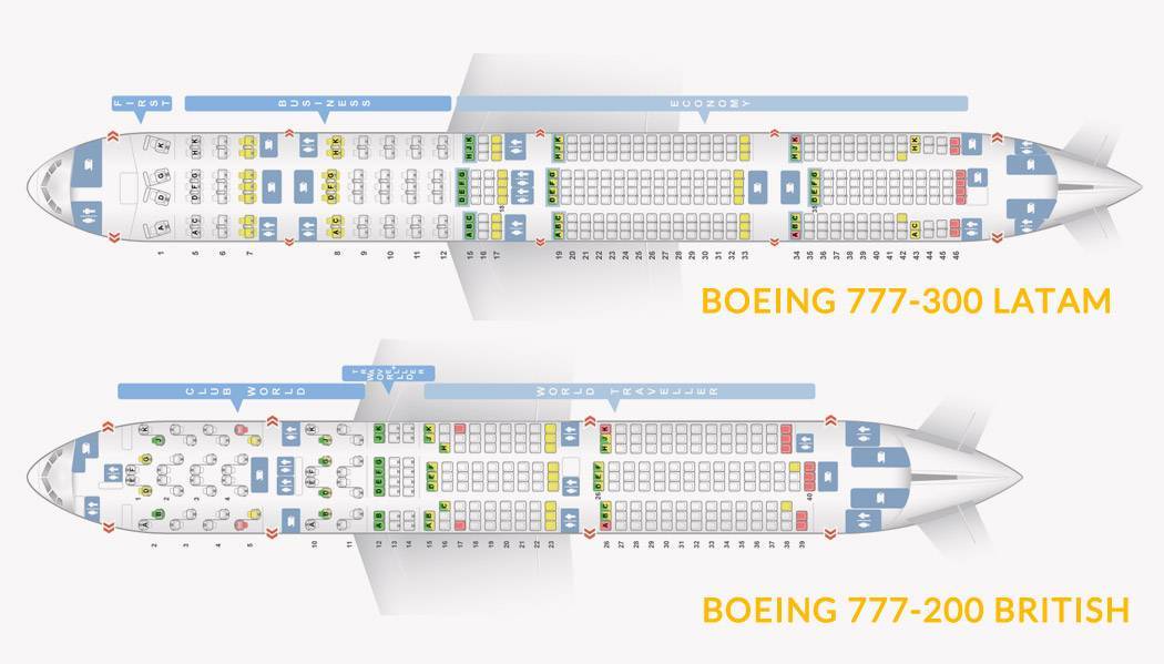 Боинг 777-300 “аэрофлот” – как выбрать лучшие места