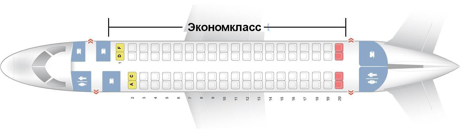 Боинг 767-300 s7 - схема салона и лучшие места
