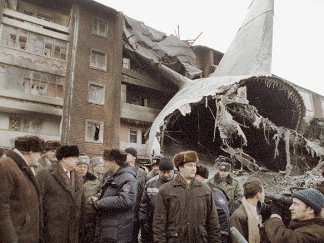 Катастрофа ан-124 в иркутске, 1997 год.