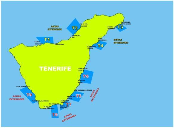 Карта тенерифе: достопримечательности, пляжи и места силы