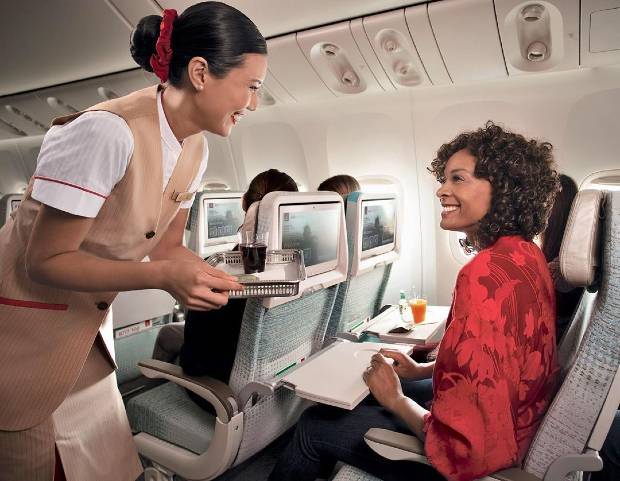 Бизнес класс авиакомпании эмирейтс (emirates airlines - ek): описание, сервис на борту и в аэропорту