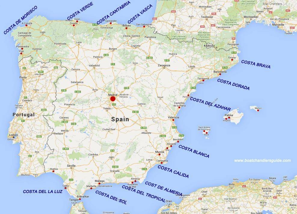 Международные аэропорты испании на карте - рейтинг