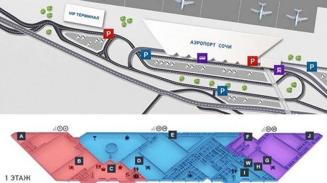 Аэропорт сочи: как добраться и онлайн табло, парковки, телефон и официальный сайт