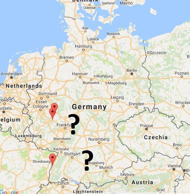 Аэропорты германии на карте: список международных аэропортов, крупнейшие аэропорты прилета
