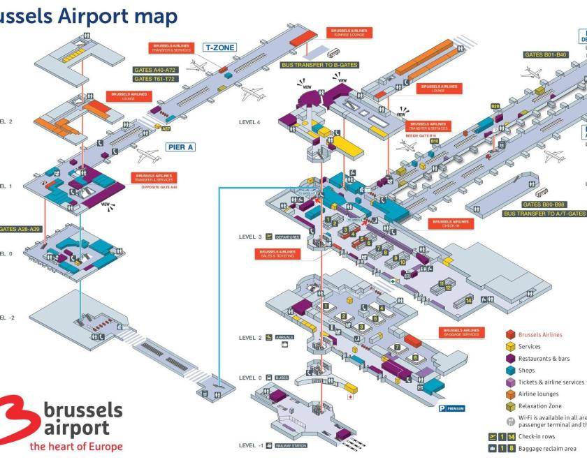 Аэропорт брюсселя: как добраться