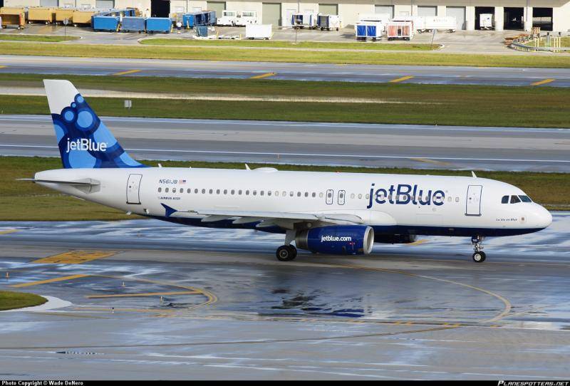 Бюджетная американская авиакомпания «jetblue airways»