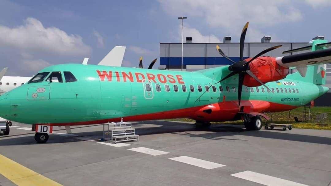 Украинская чартерная авиакомпания windrose airlines