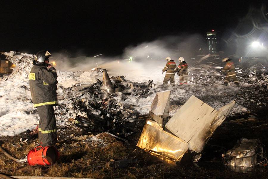 Kazanfirst  - «будем бороться»: как спасают пострадавших при крушении самолета под мензелинском