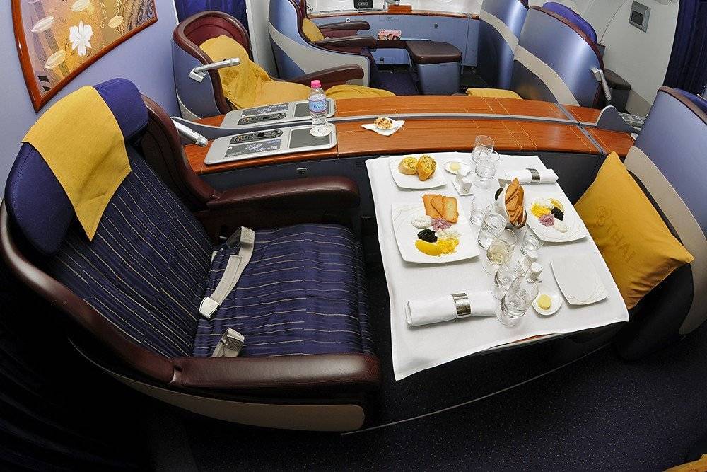 Бизнес класс в самолете Аэрофлота: фото, меню, багаж