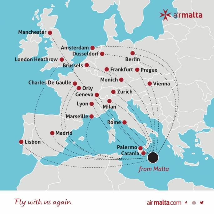 Air malta официальный сайт на русском, авиакомпания эйр мальта