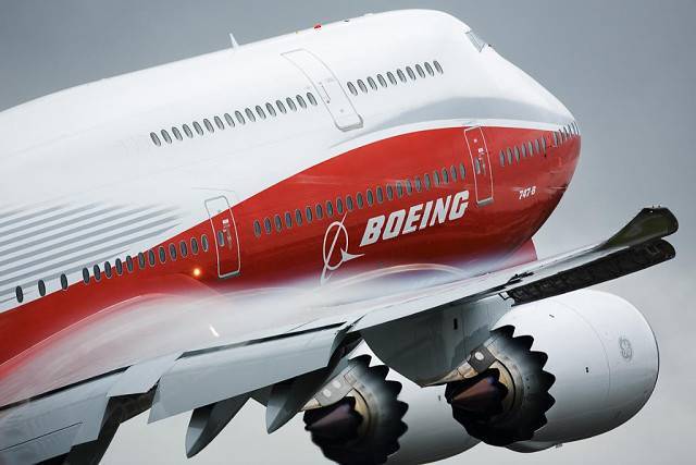 Боинг 747-400 — россия