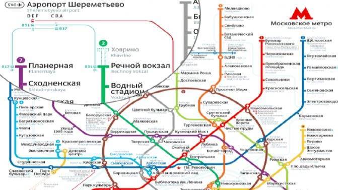 Как доехать из Шереметьево до метро