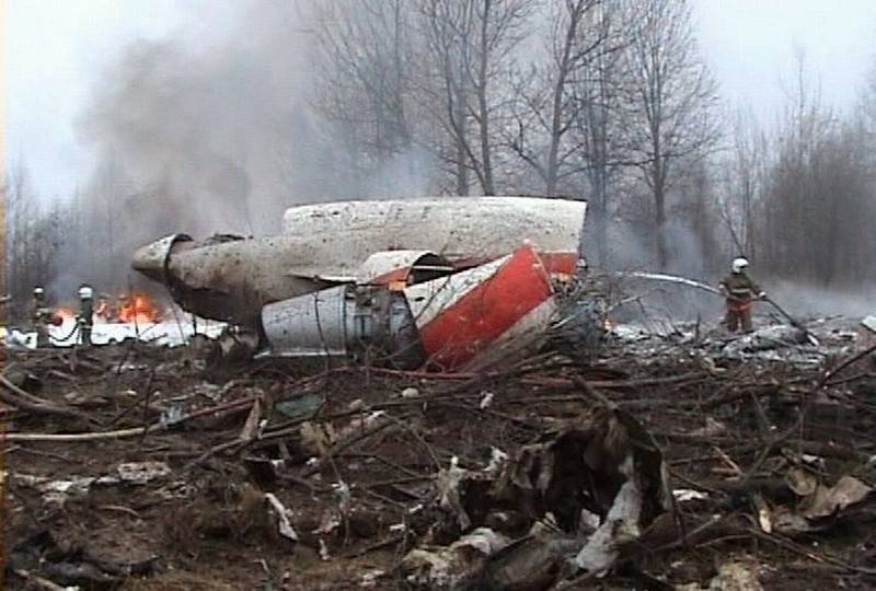 Авиакатастрофа ту-154 под смоленском