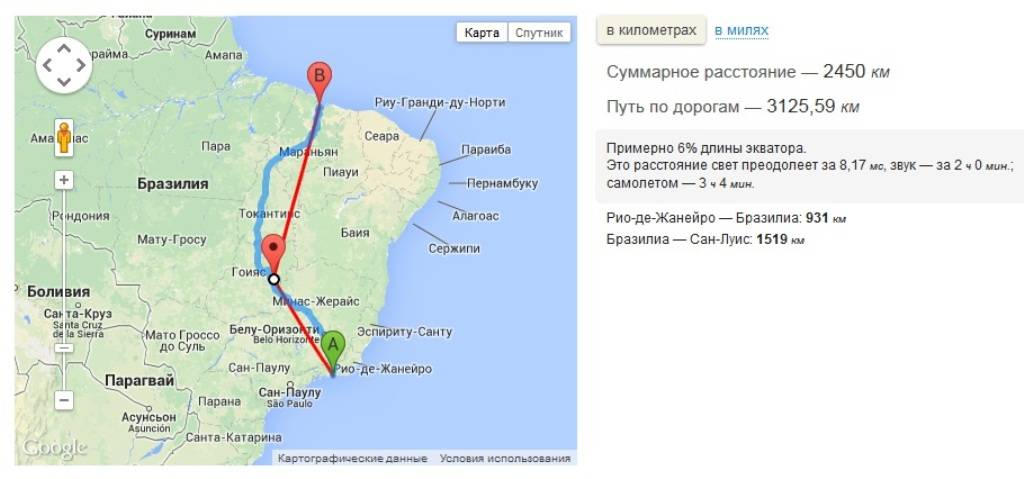 Сколько лететь из Москвы в Рио-де-Жанейро