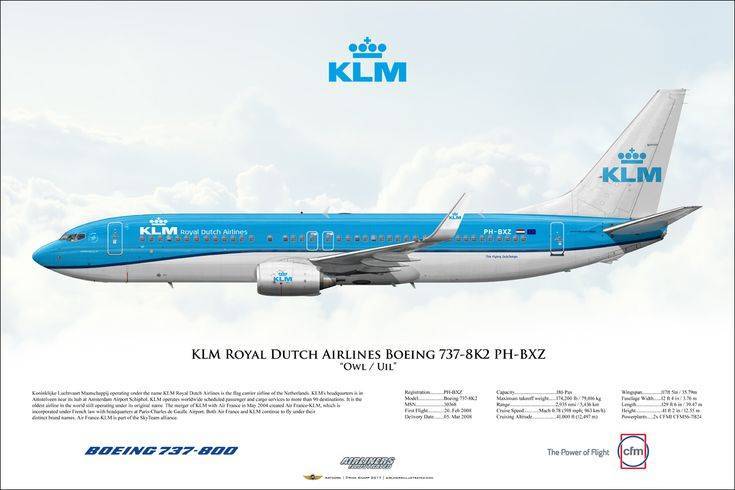 Klm royal dutch airlines – клм королевские голландские авиалинии (kl)