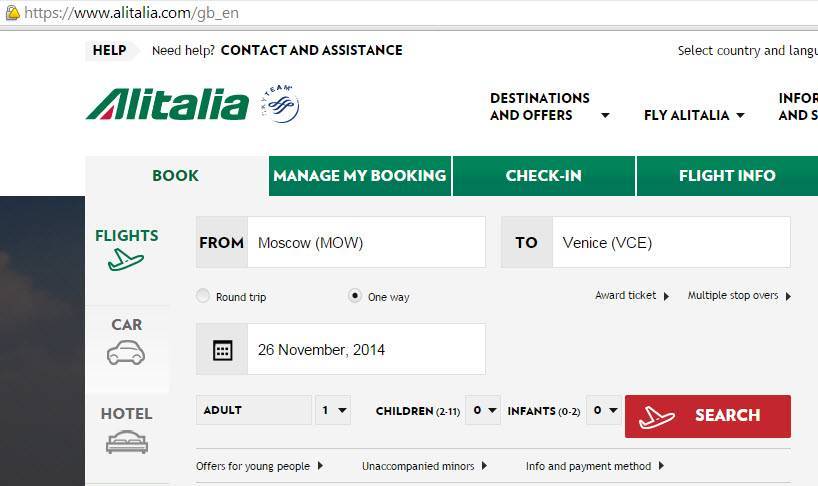 Авиакомпания алиталия: официальный сайт, условия перелетов, регистрация на рейс
