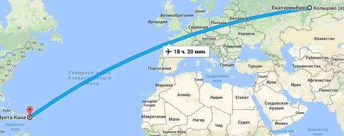 Сколько часов лететь из москвы до… всяких стран
