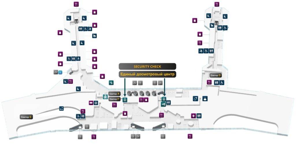 Схема аэропорта домодедово: терминалы