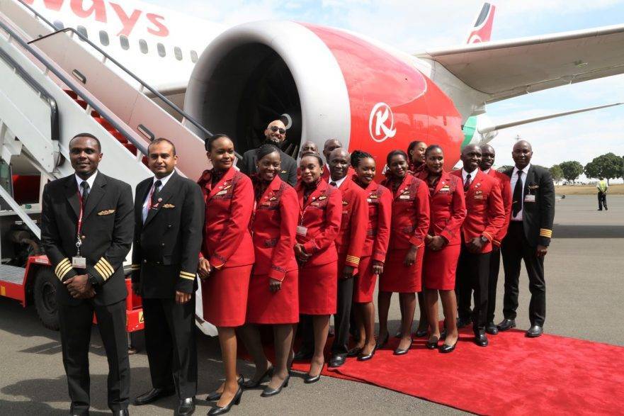 Обзор авиакомпании kenya airways
