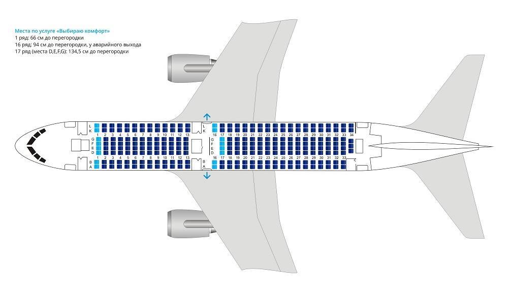 Boeing 737-800 utair: лучшие места и схема салона – zeppelin blog
