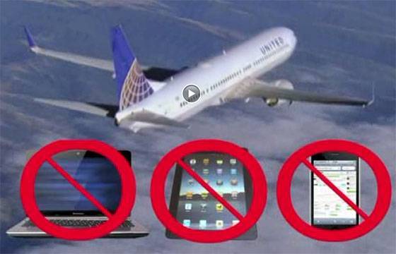 Почему нужно выключать телефон в самолёте