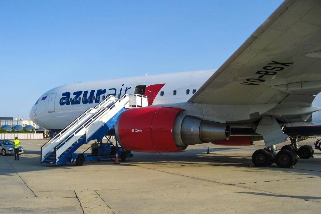 Электронная регистрация на рейсы авиакомпании азур эйр